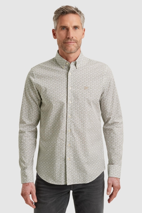 Vanguard long sleeve shirt print on poplin
